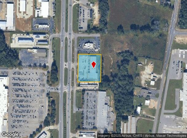  3255 S Oates St, Dothan, AL Parcel Map