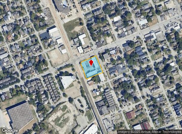  1820 N Main St, Houston, TX Parcel Map