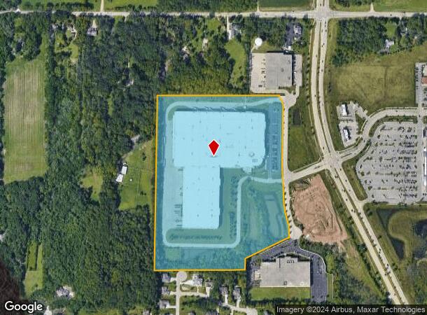  W160s6471 Commerce Dr, Muskego, WI Parcel Map