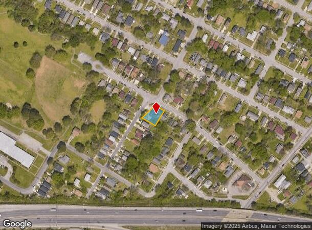  701 Langley Ave, Hampton, VA Parcel Map