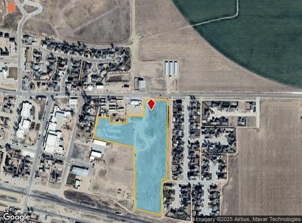 401 E Jones Ave, Holcomb, KS Parcel Map