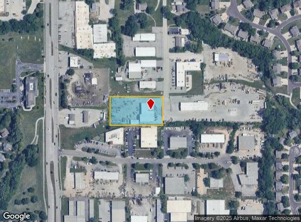  15300 Broadmoor St, Overland Park, KS Parcel Map