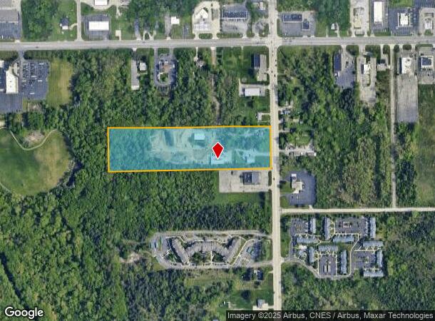 3453 N Linden Rd, Flint, MI Parcel Map