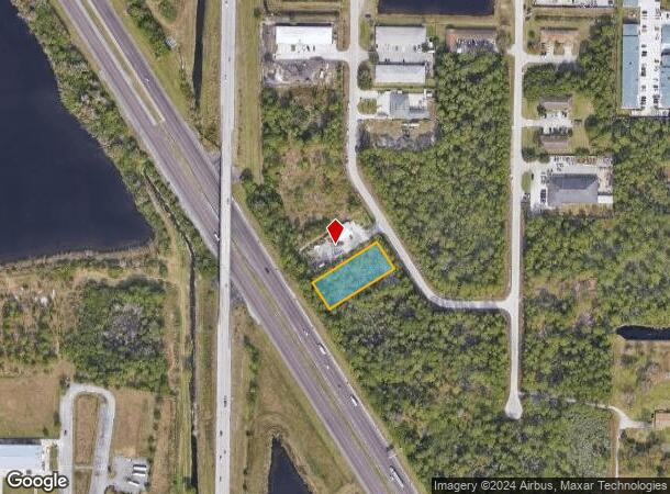  550 Unknown Rd Se, Palm Bay, FL Parcel Map