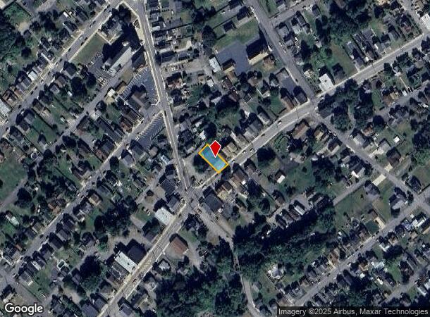  1115 Main St, Scranton, PA Parcel Map