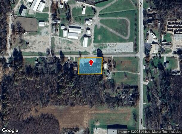  705 Fairground Rd, Scottsburg, IN Parcel Map