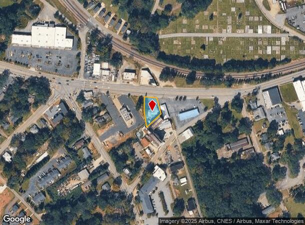  413 W Main St, Easley, SC Parcel Map