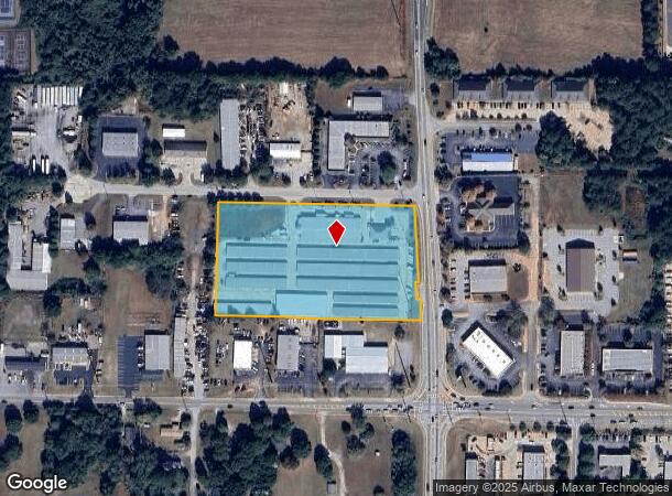  1371 S Zack Hinton Pky, Mcdonough, GA Parcel Map