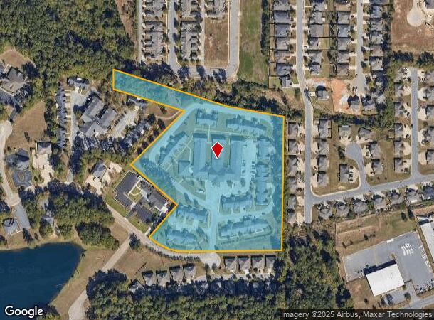 1601 Professional Pkwy, Auburn, AL Parcel Map