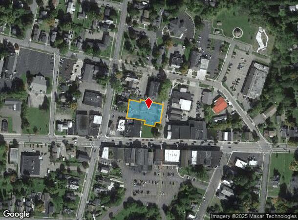  22 Mechanic St, Springville, NY Parcel Map