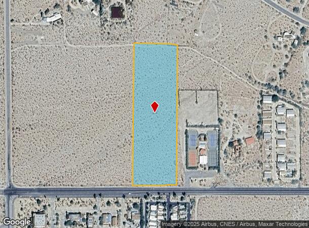 Palm Canyon Dr, Borrego Springs, CA Parcel Map