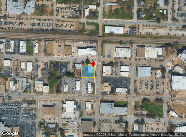 100 S West St, Arlington, TX Parcel Map