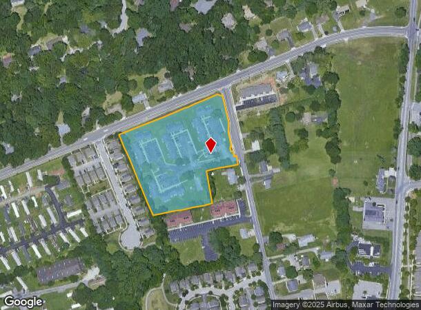  1805 Whipple Dr, Blacksburg, VA Parcel Map