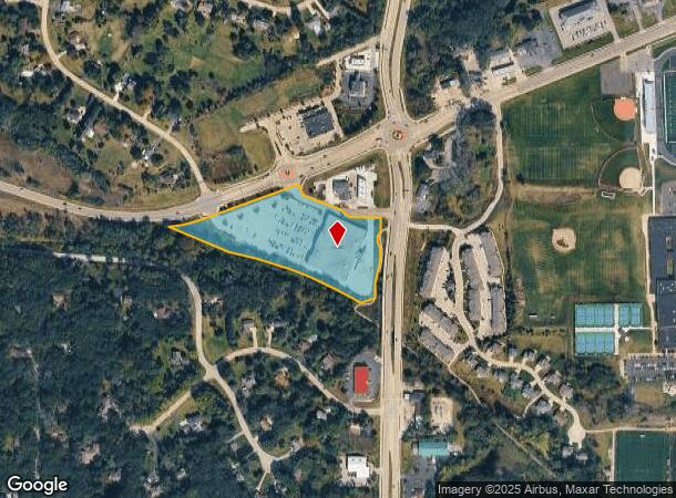 405 N Wales Rd, Wales, WI Parcel Map