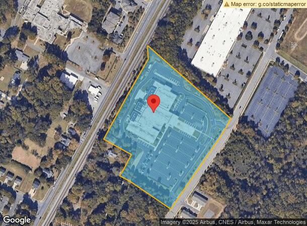  8601 University East Dr, Charlotte, NC Parcel Map