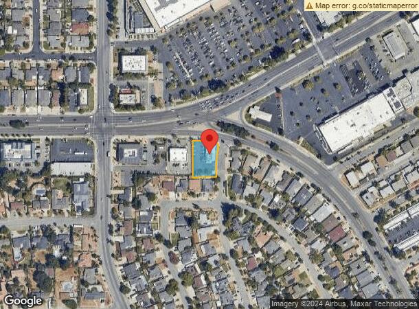  1852 Camden Ave, San Jose, CA Parcel Map