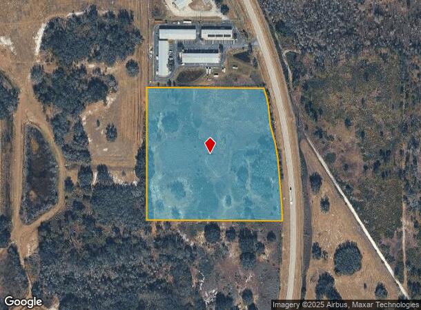 40707 Chancey Rd, Zephyrhills, FL Parcel Map