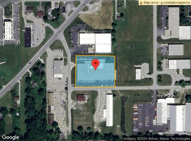  295 E Industrial Dr, Fortville, IN Parcel Map