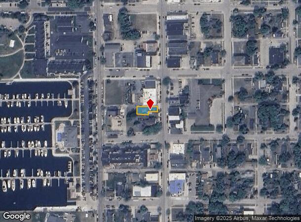  416 S James St, Ludington, MI Parcel Map