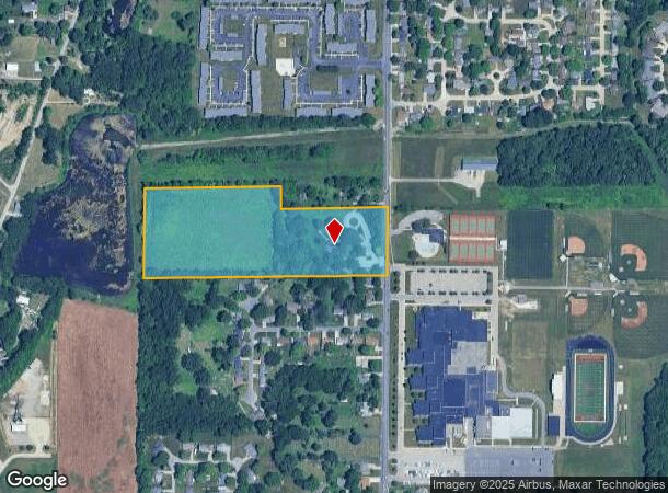  4545 S Madison Ave, Anderson, IN Parcel Map