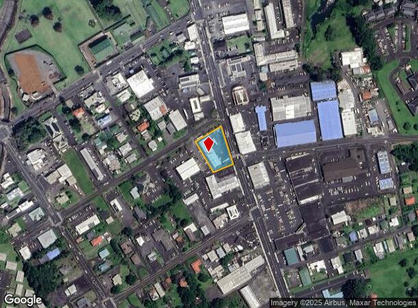 1178 Kilauea Ave, Hilo, HI Parcel Map