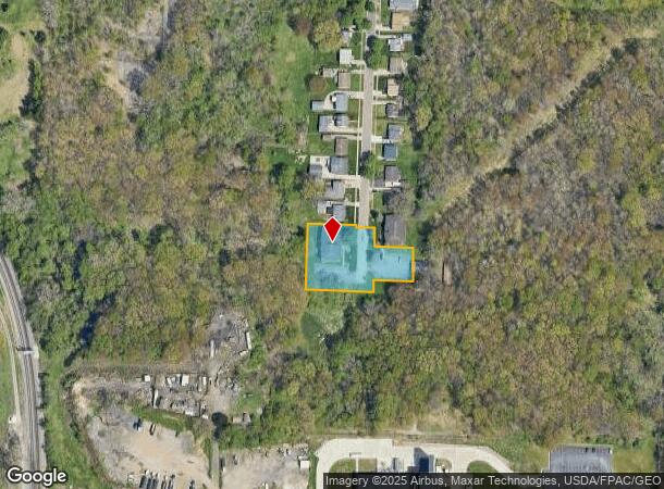  1222 Vane Ave, Akron, OH Parcel Map
