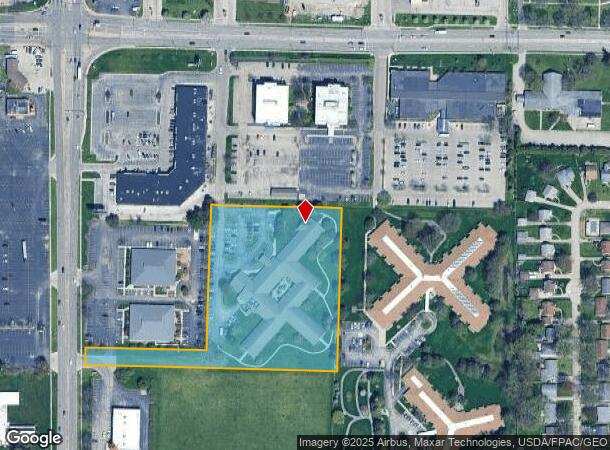 1621 S Byrne Rd, Toledo, OH Parcel Map
