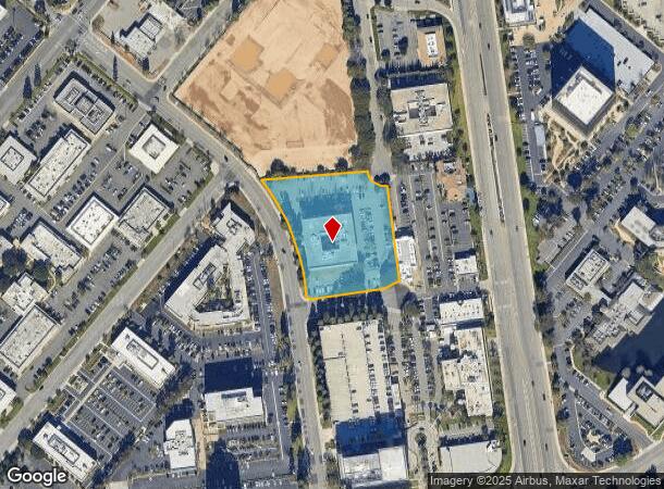  1600 Dove St, Newport Beach, CA Parcel Map