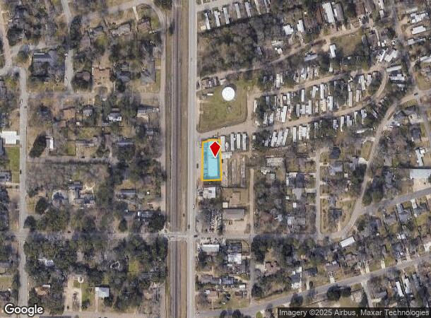  1121 N 1St St, Conroe, TX Parcel Map
