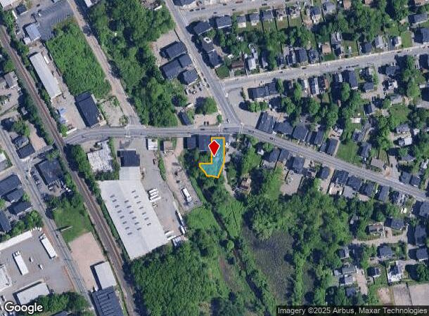  111 Ames St, Brockton, MA Parcel Map