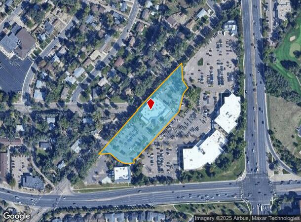 1644 Medical Center Pt, Colorado Springs, CO Parcel Map