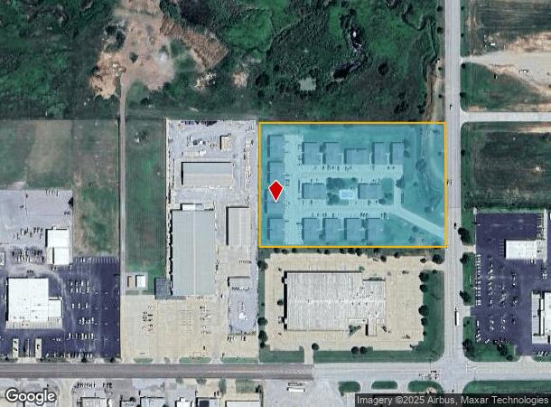 201 N Veterans Dr, Altus, OK Parcel Map