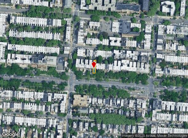  725 Eastern Pky, Brooklyn, NY Parcel Map