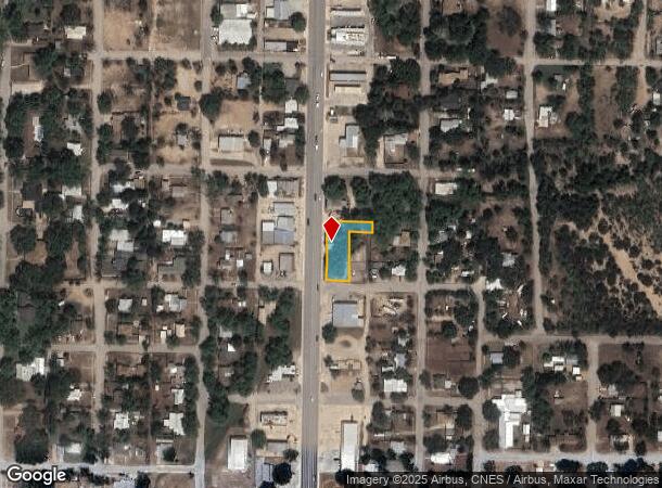  1417 S Bridge St, Brady, TX Parcel Map