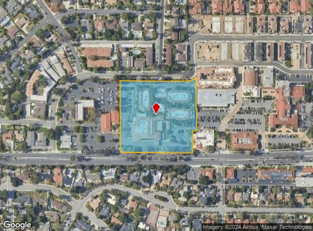  555 W Foothill Blvd, Claremont, CA Parcel Map