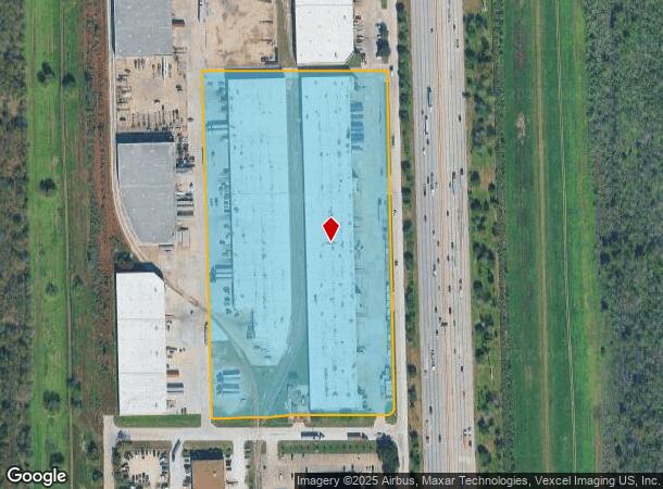 1805 Turning Basin Dr, Houston, TX Parcel Map