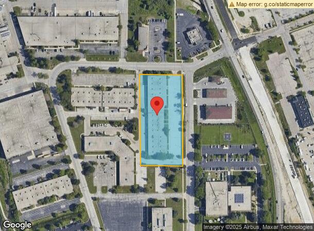  9091 N Deerwood Dr, Milwaukee, WI Parcel Map