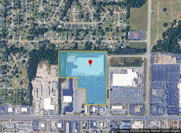  2720 Watson Blvd, Warner Robins, GA Parcel Map