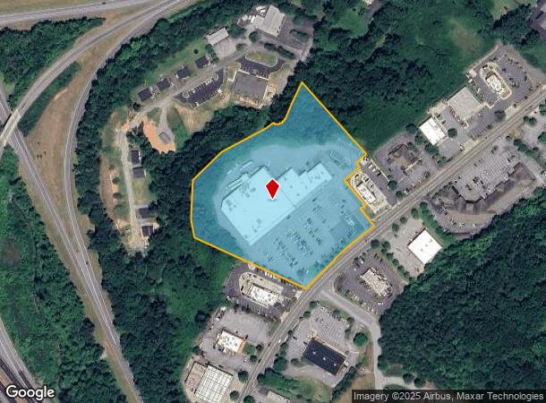  250 W Mills St, Columbus, NC Parcel Map