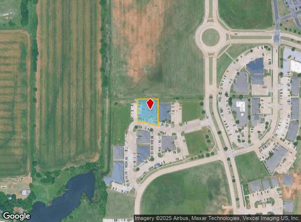 1808 Commons Cir, Yukon, OK Parcel Map
