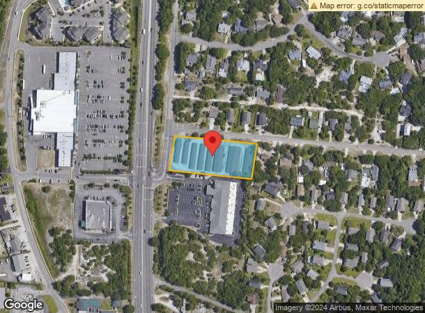  517 Lewis Dr, Carolina Beach, NC Parcel Map