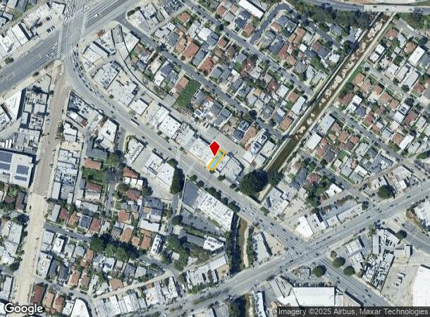  2712 S La Cienega Blvd, Los Angeles, CA Parcel Map