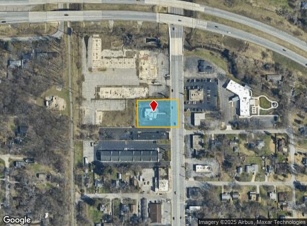  501 N Dixie Way, South Bend, IN Parcel Map