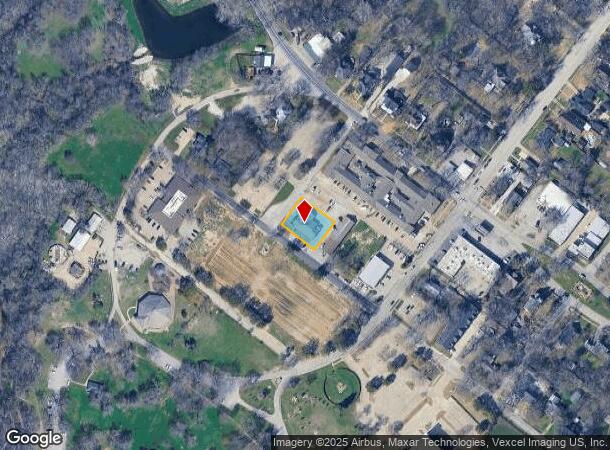 1410 W Jefferson St, Waxahachie, TX Parcel Map