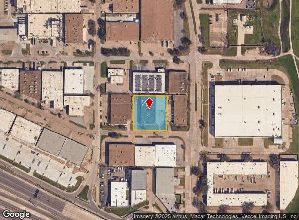 3413 Royalty Row, Irving, TX Parcel Map