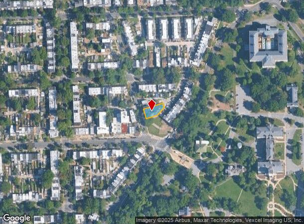  4211 2Nd St Nw, Washington, DC Parcel Map