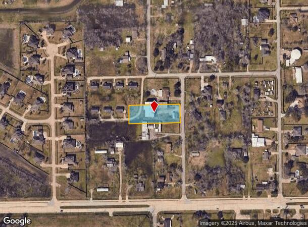  3602 Mona St, Pearland, TX Parcel Map