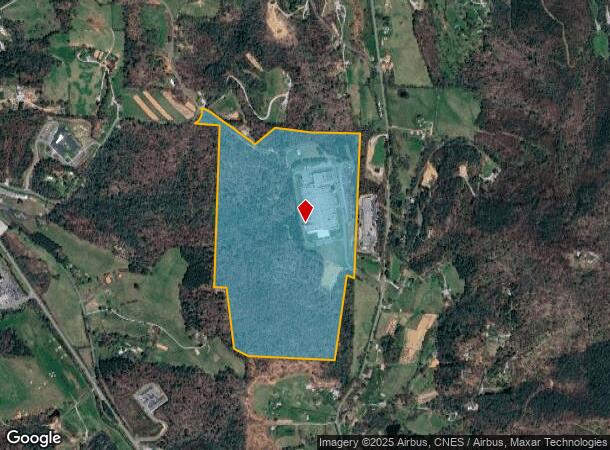 200 Ethan Allen Dr, Spruce Pine, NC Parcel Map