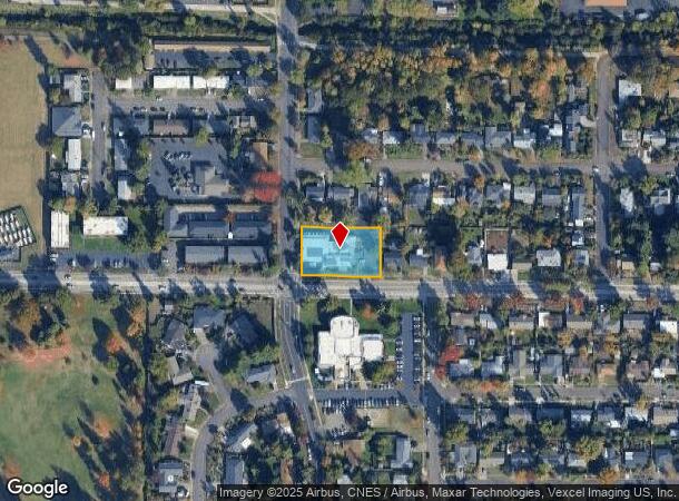 1295 W 18Th Ave, Eugene, OR Parcel Map