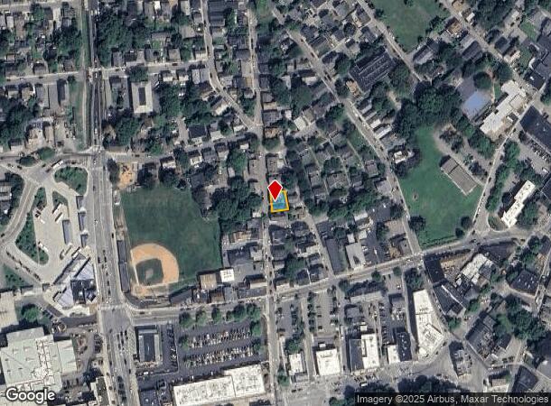  60 Thames St, Newport, RI Parcel Map